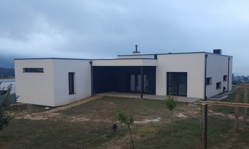 Fotografía de una vivienda moderna en Redondela