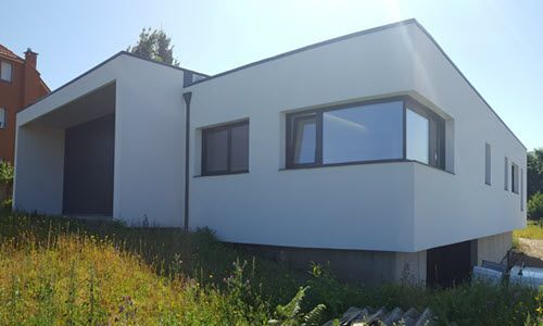 Fotografía de una vivienda moderna en Redondela