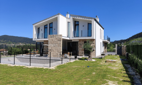 fotografía de vivienda moderna